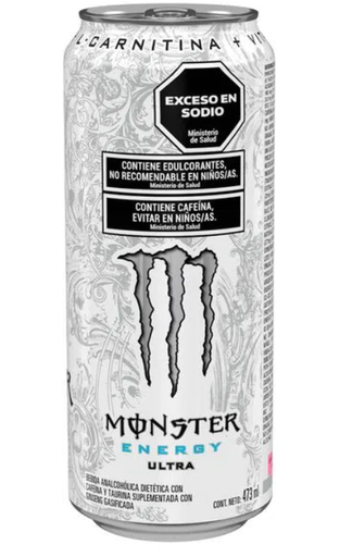 Monster Ultra White S/azucar 473 cc